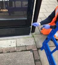 Final LG glass check